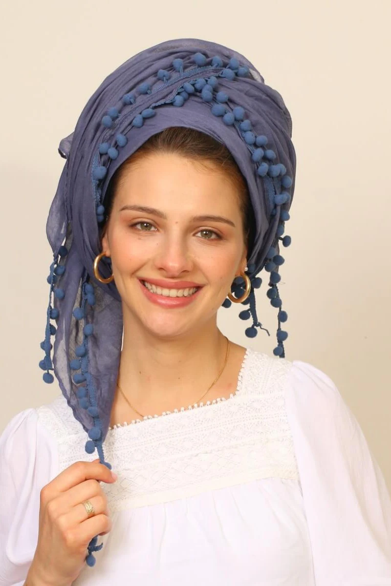 צעיף פונפון