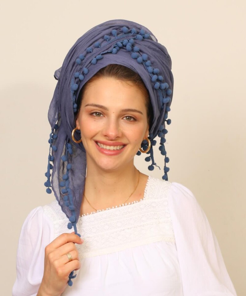צעיף פונפון