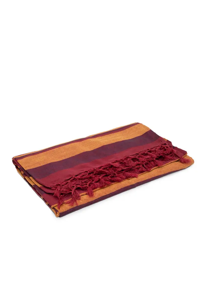 כיסוי מיטה כפול פסים (220/250 ס"מ)