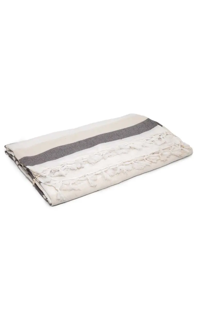 כיסוי מיטה כפול פסים (220/250 ס"מ)