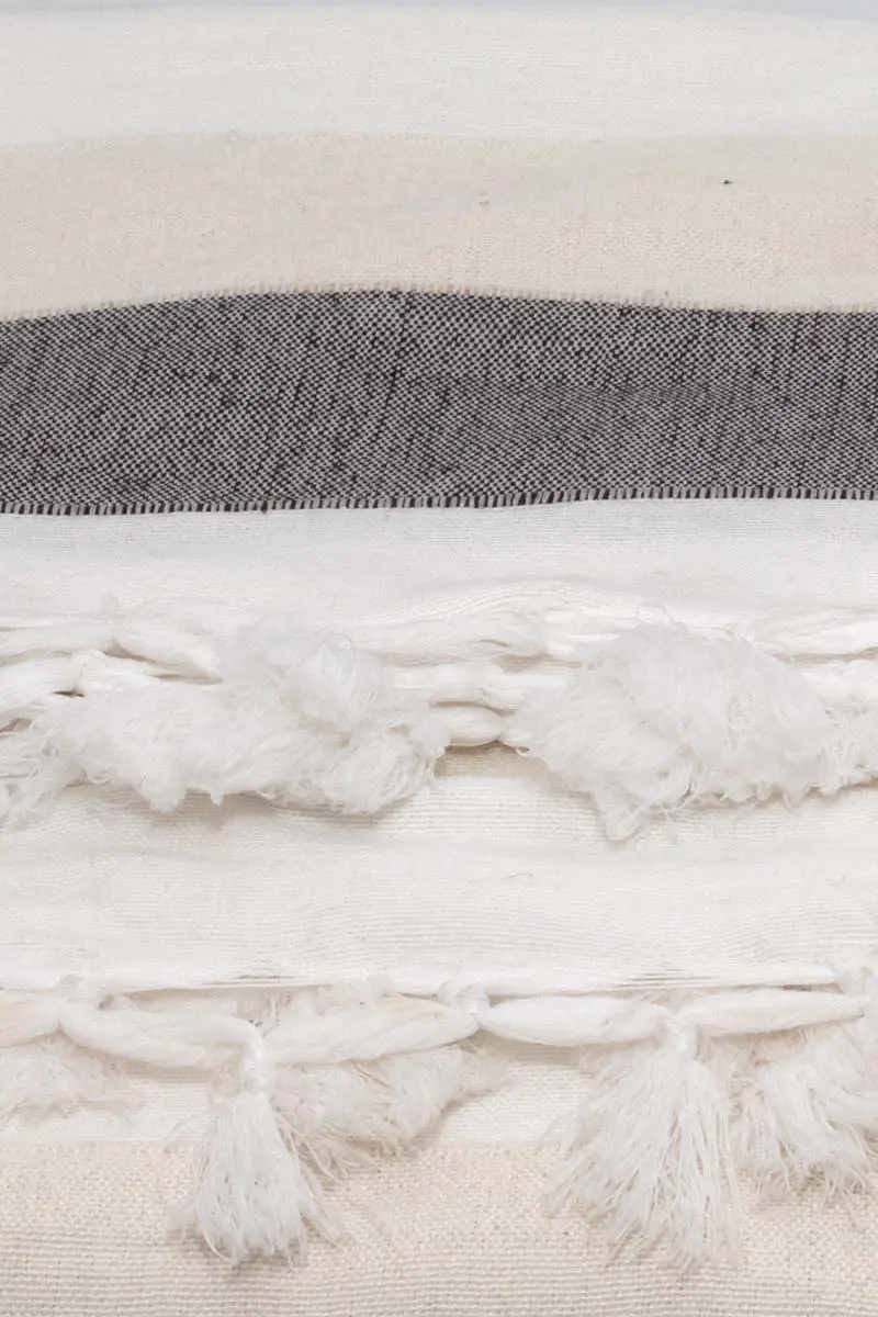 כיסוי מיטה כפול פסים (220/250 ס"מ)