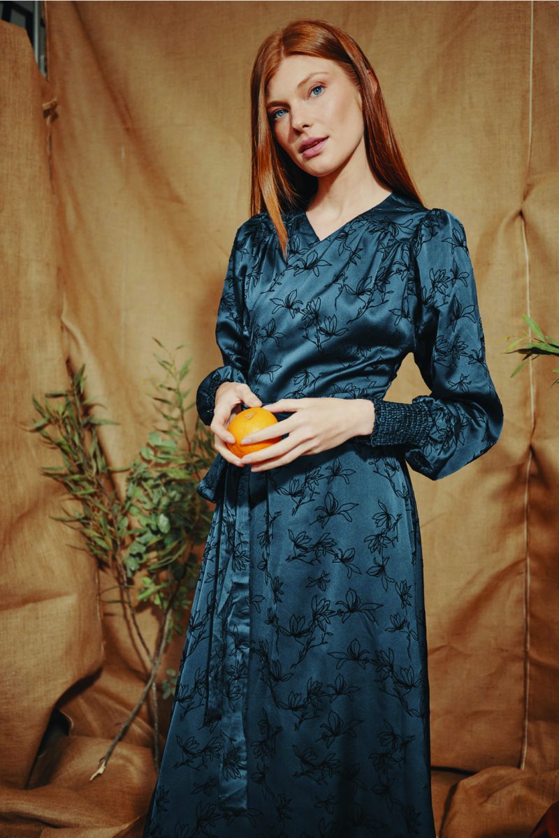 שמלת רנה כחול